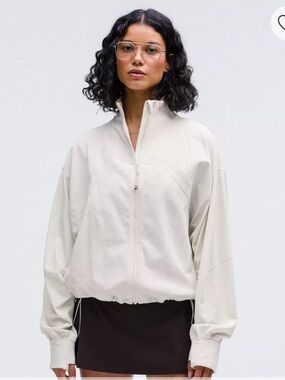 Lululemon Define RELAXED Fit Jacket - White - Size 4